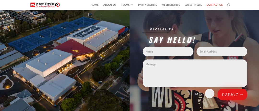 web design sporting club
