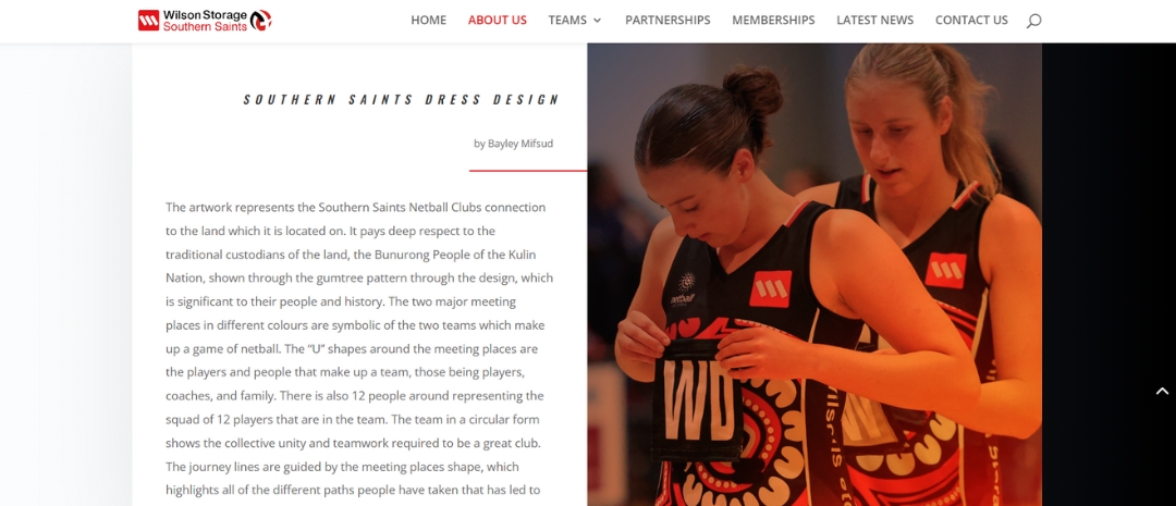 website design sporting club